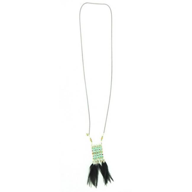LONG PENDANT NECKLACE FRINGE