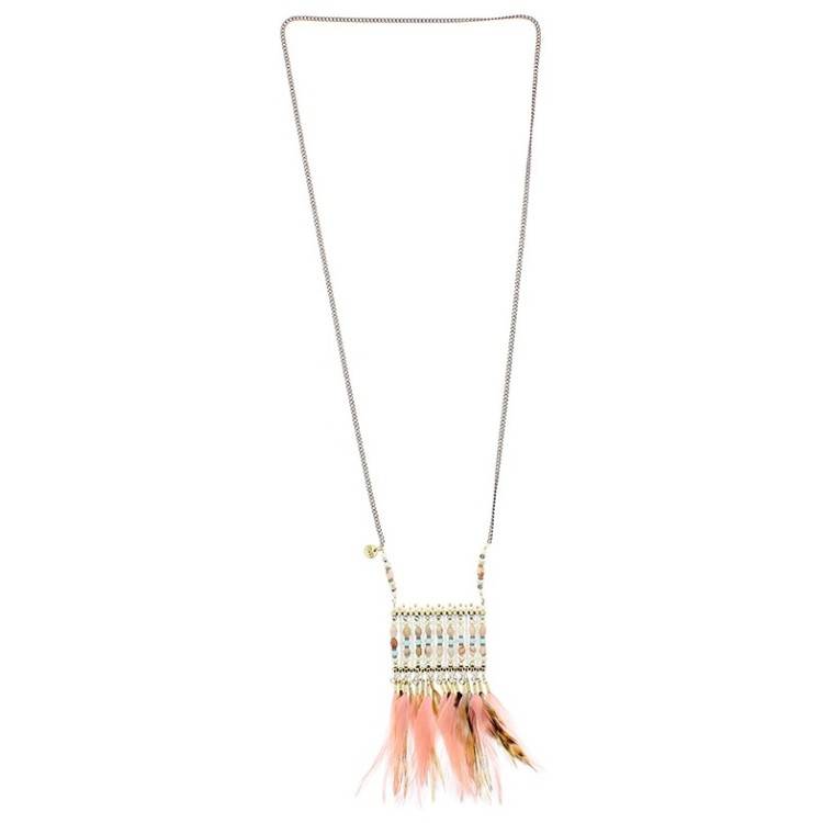 LONG PENDANT NECKLACE FRINGE