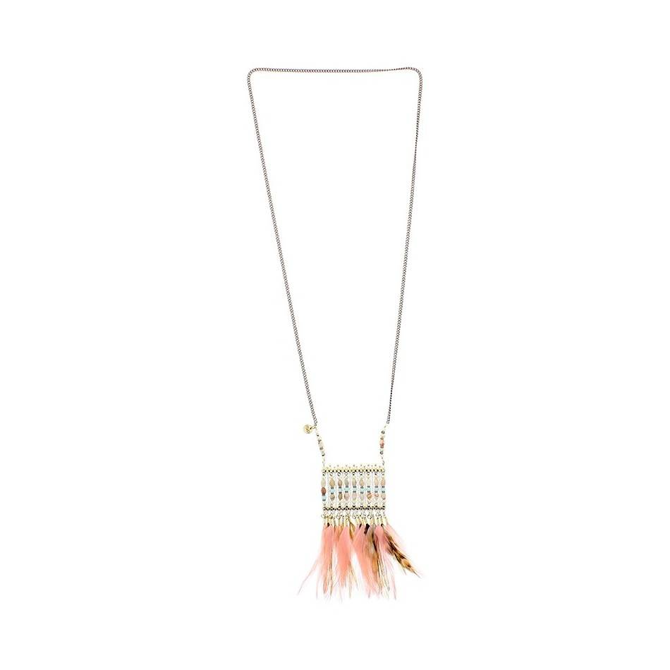 LONG PENDANT NECKLACE FRINGE