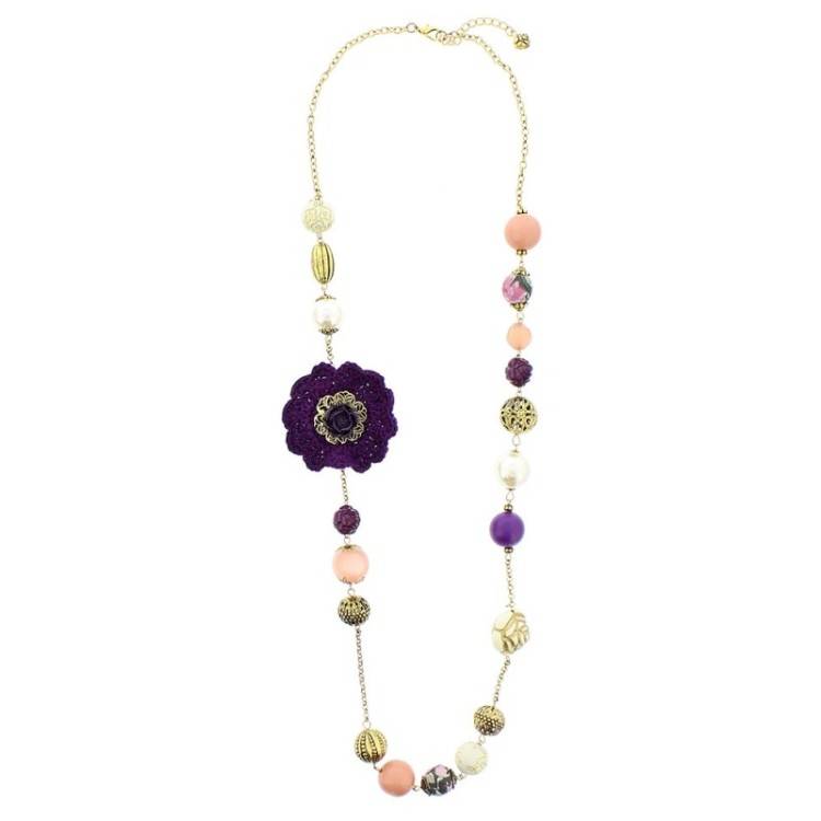 COLLAR LARGO CUENTAS