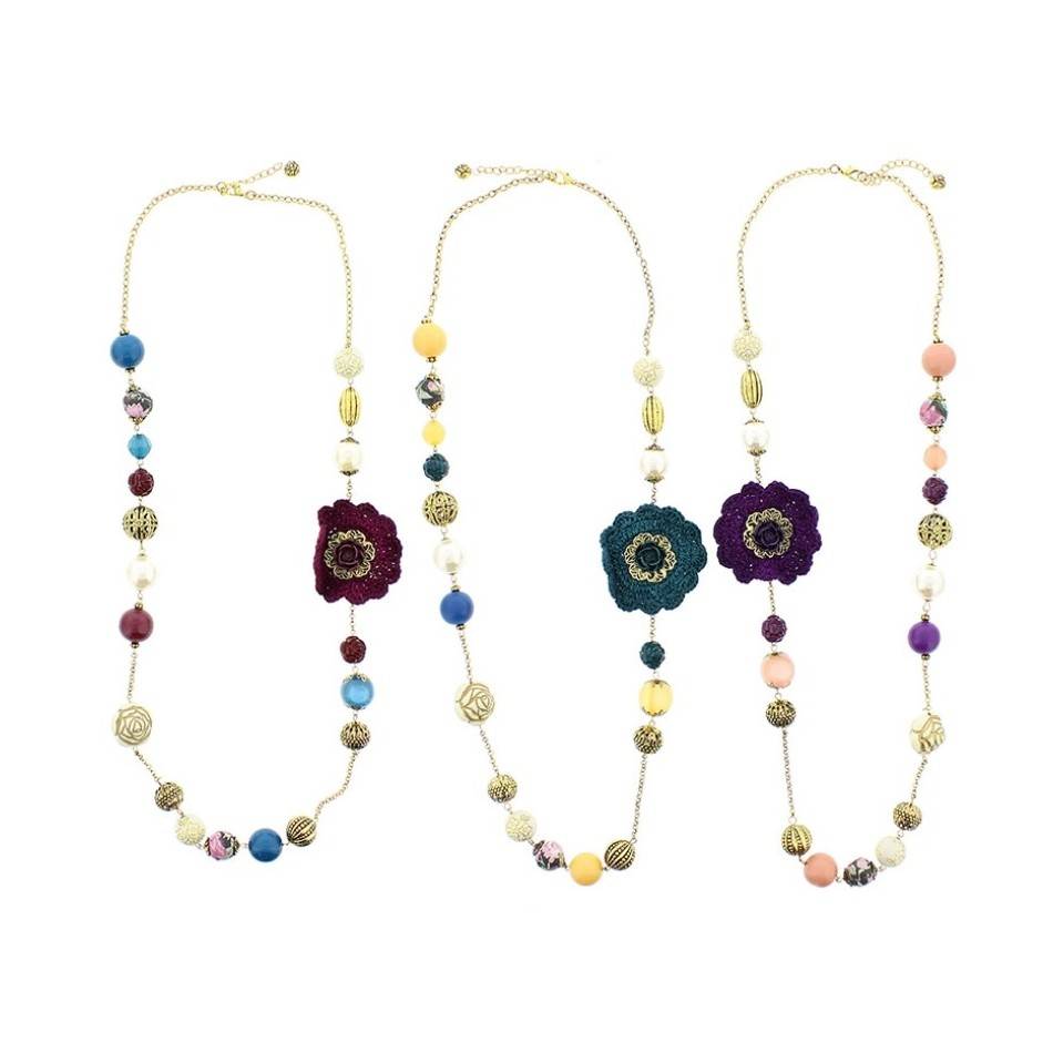 COLLAR LARGO CUENTAS