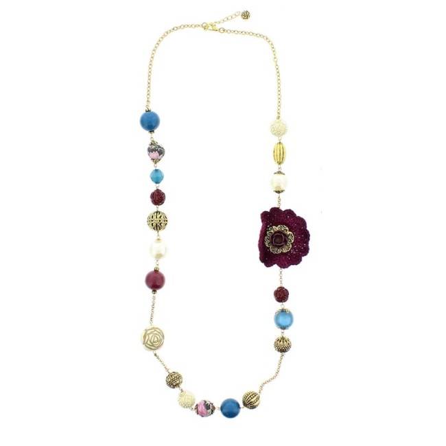 COLLAR LARGO CUENTAS