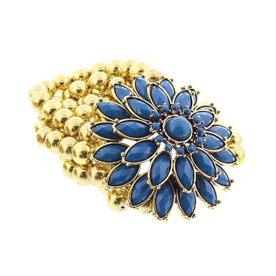 FLOWER BEADS BRACELET