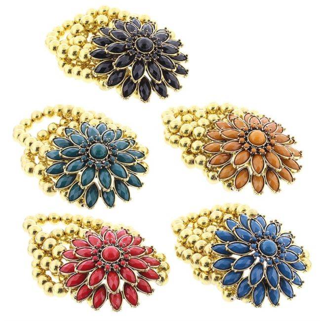 FLOWER BEADS BRACELET