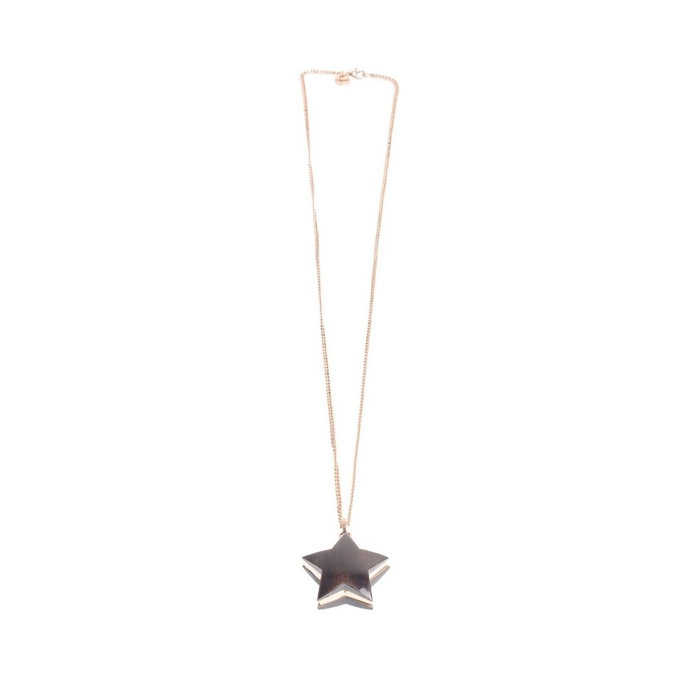 COLLAR LARGO COLG. METAL RESINA