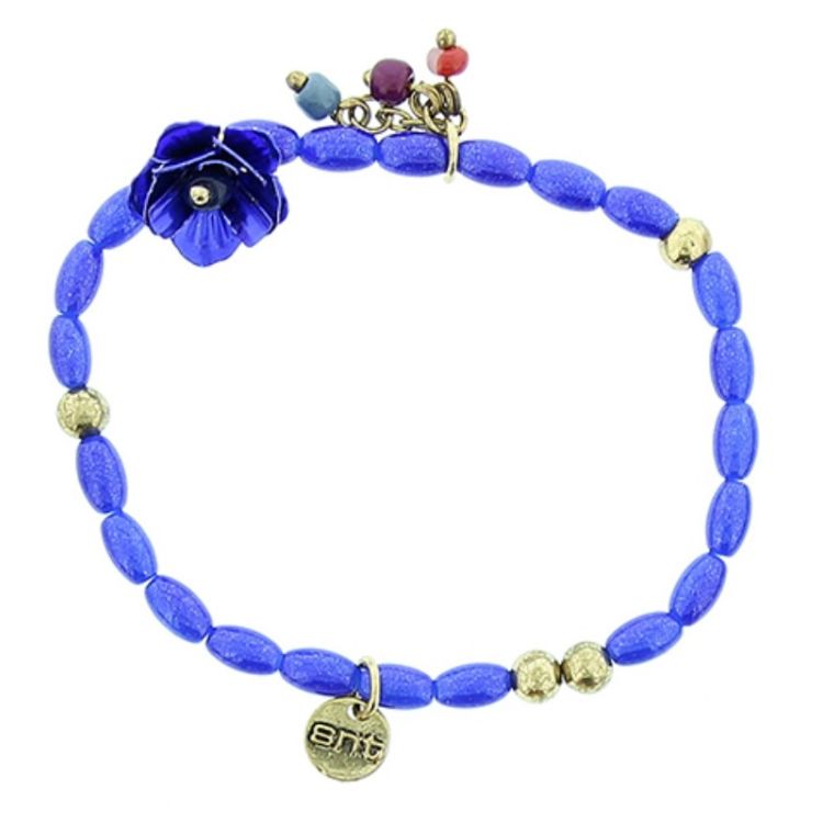 METAL PEARL BEADS BRACELET