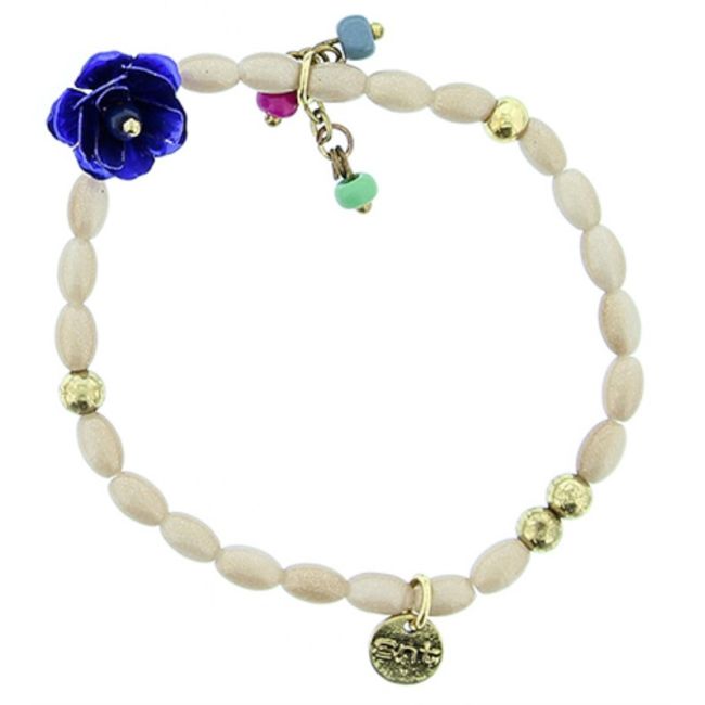 METAL PEARL BEADS BRACELET