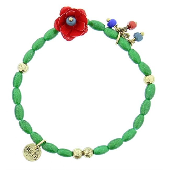 METAL PEARL BEADS BRACELET