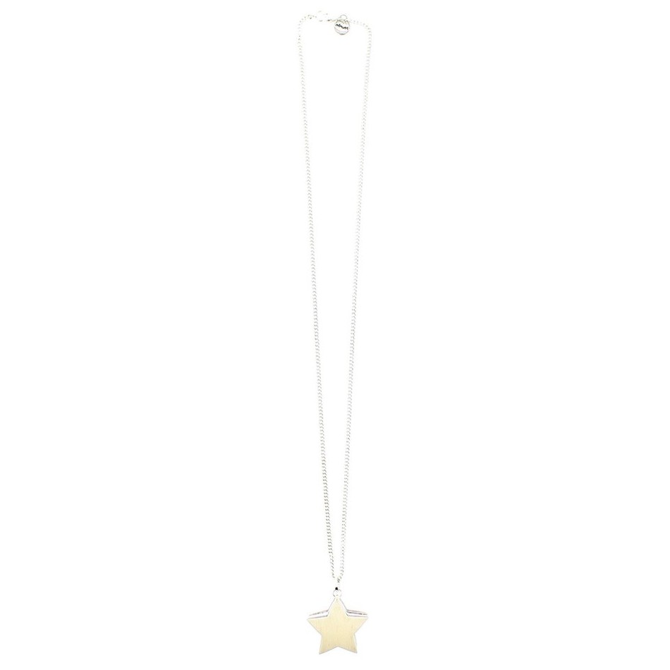 LONG PENDANT NECKLACE METAL RESIN
