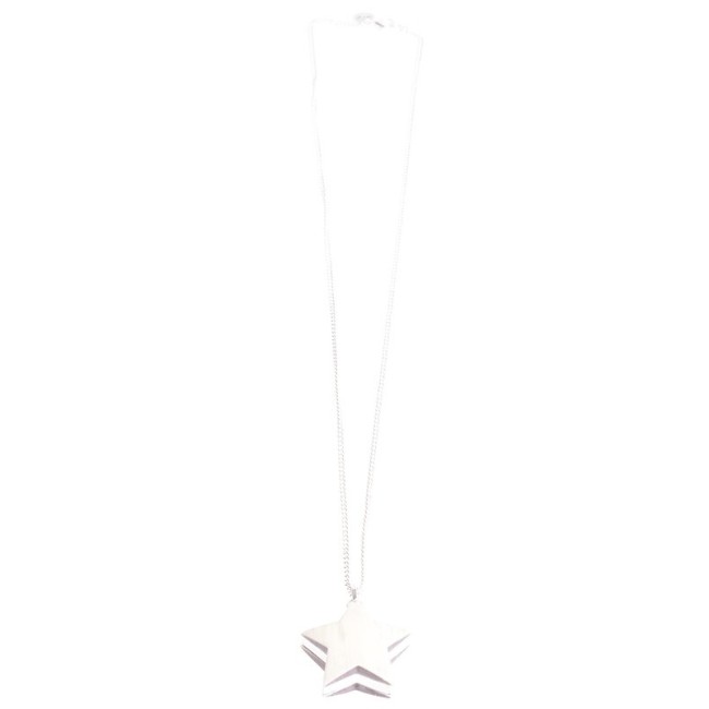 COLLAR LARGO COLG. METAL RESINA