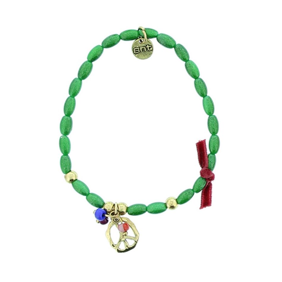 METAL PEARL BEADS BRACELET