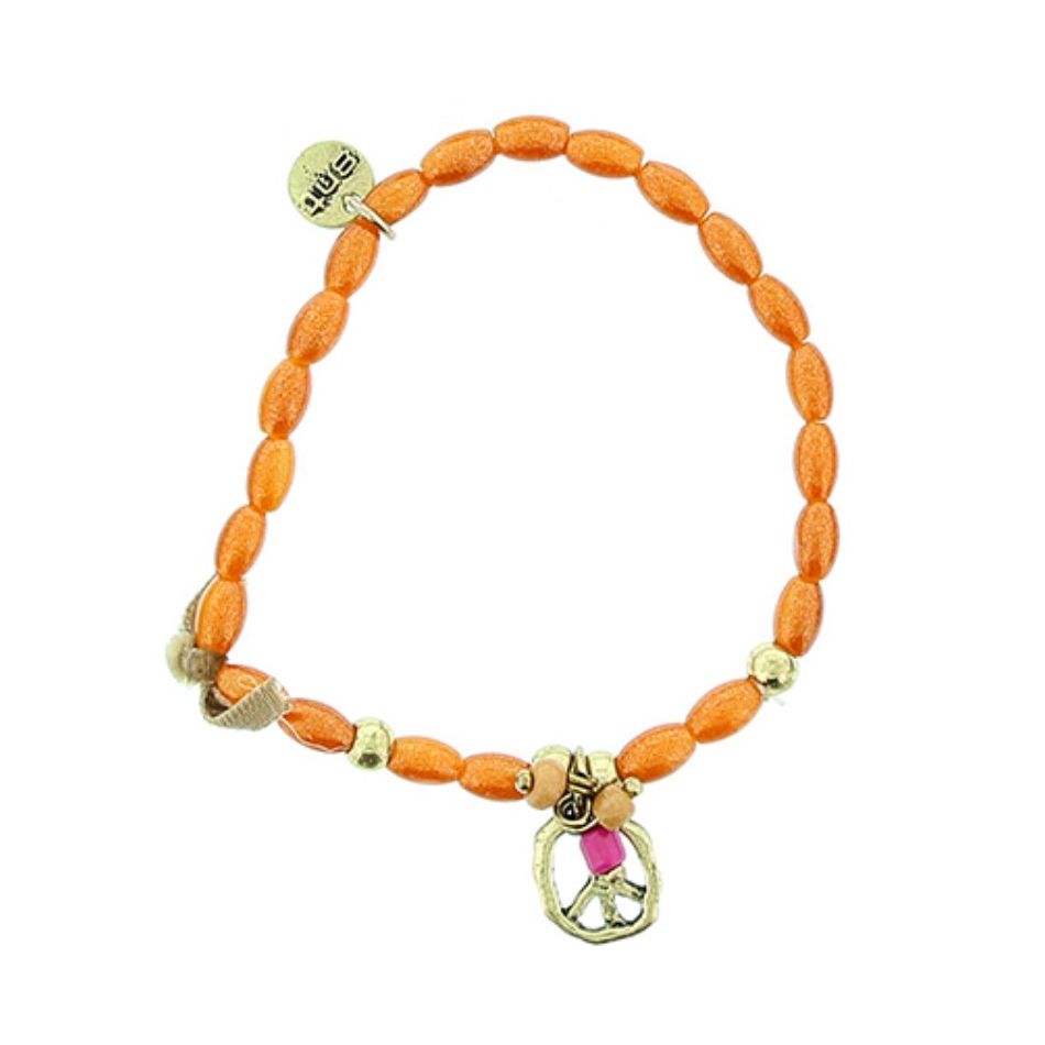 METAL PEARL BEADS BRACELET