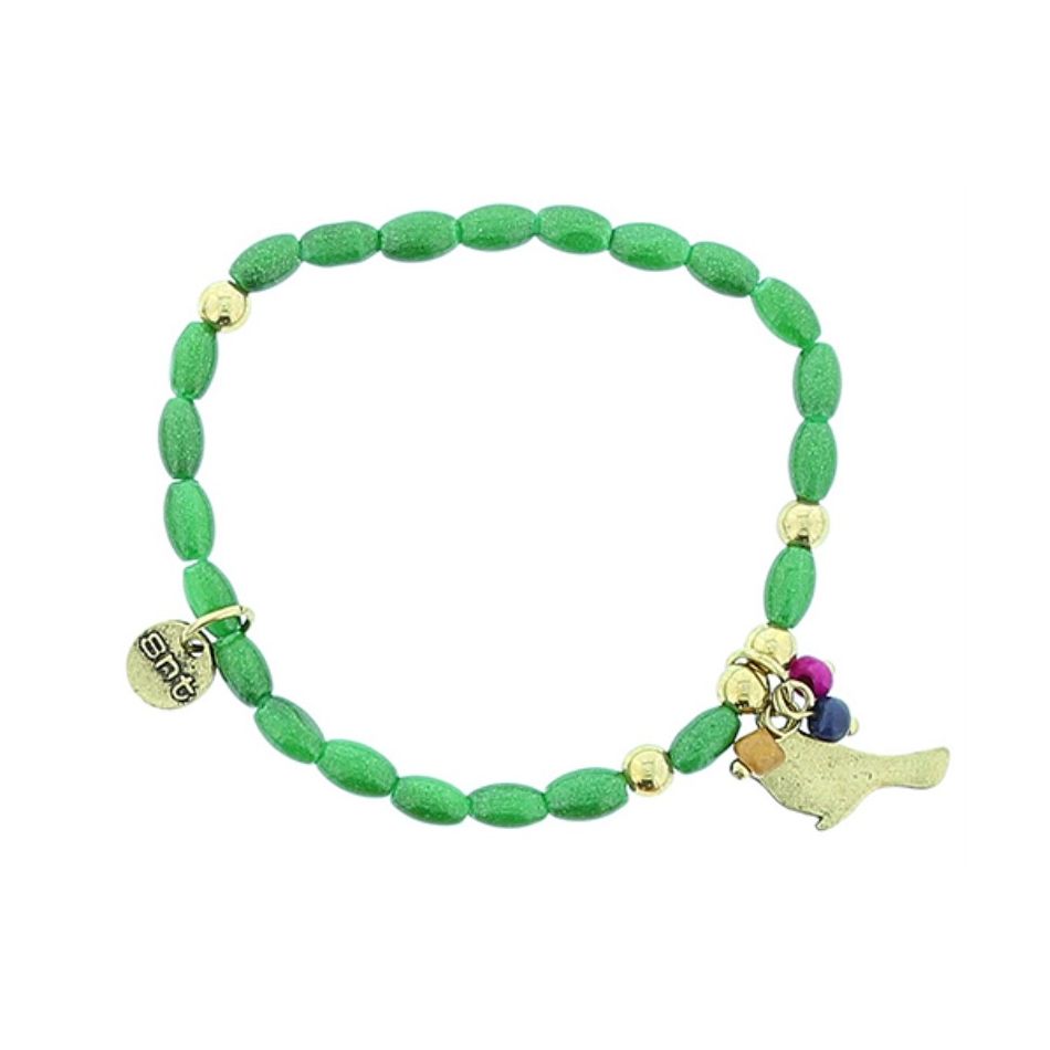 METAL PEARL BEADS BRACELET