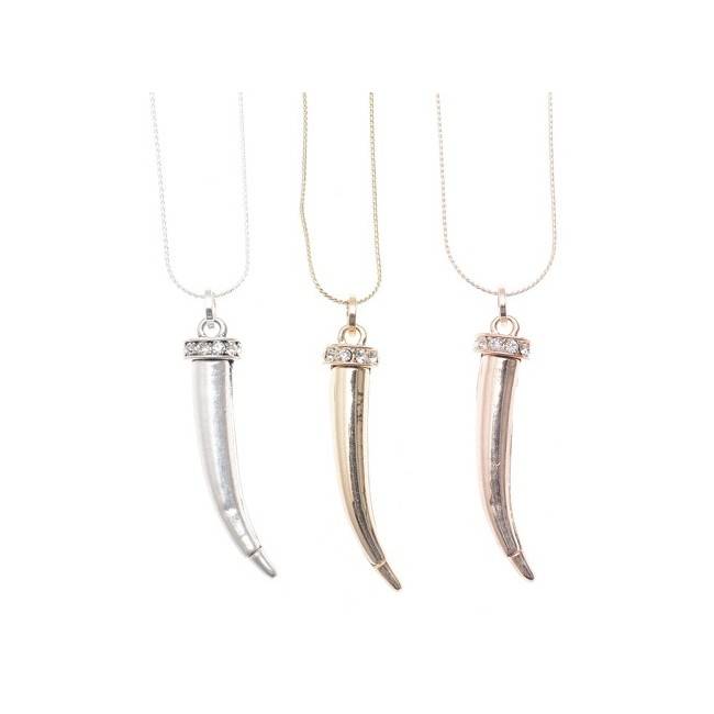 COLLAR LARGO COLG. METAL