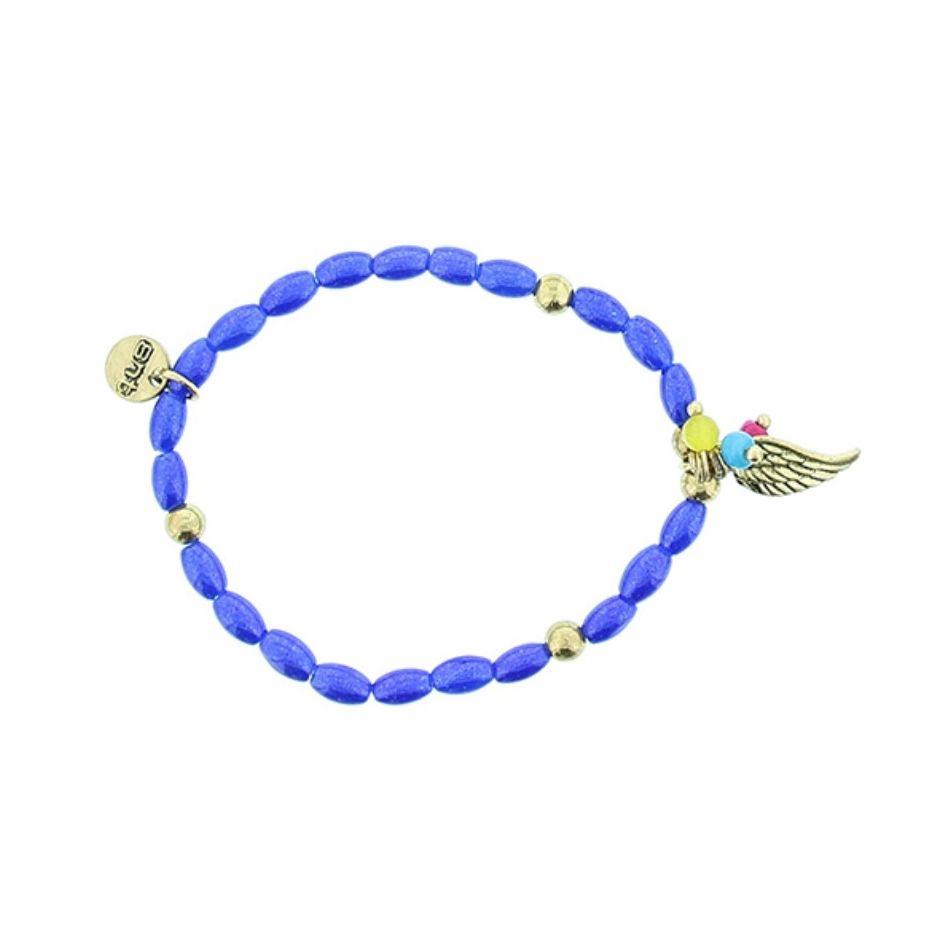 PULSERA CUENTAS METAL PERLAS