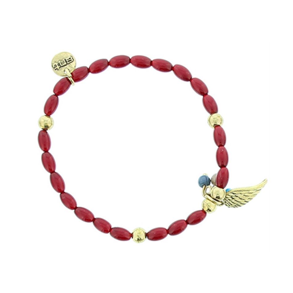 METAL PEARL BEADS BRACELET