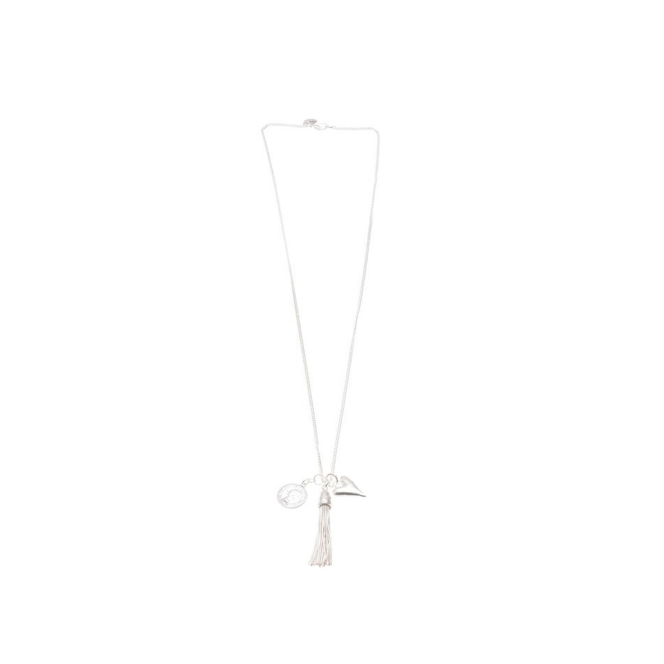 COLLAR LARGO COLG. METAL FLECO