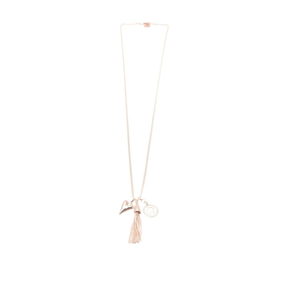 COLLAR LARGO COLG. METAL FLECO