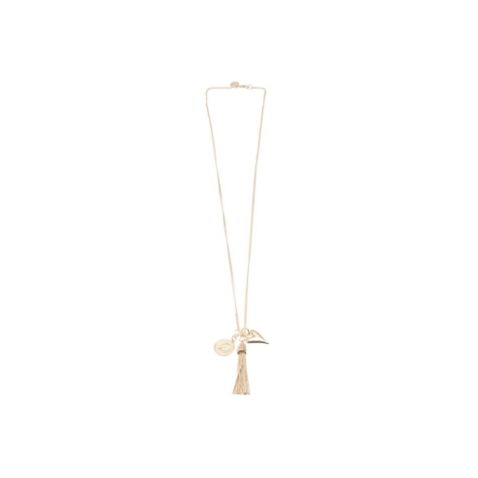 COLLAR LARGO COLG. METAL FLECO