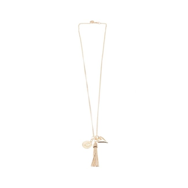 COLLAR LARGO COLG. METAL FLECO