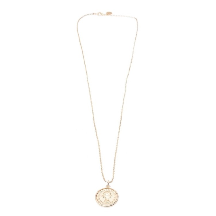 LONG PENDANT NECKLACE METAL 2