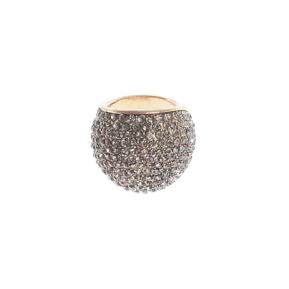 CRYSTAL METAL RING