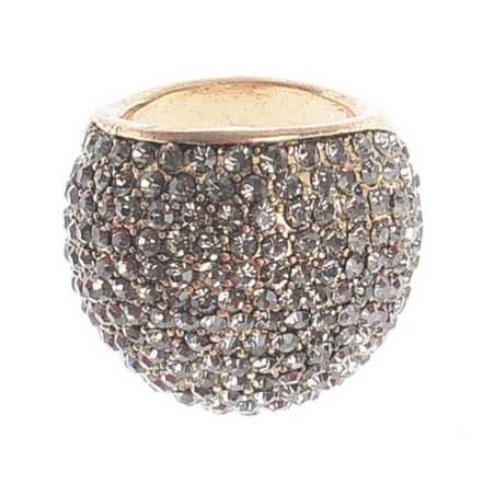 CRYSTAL METAL RING