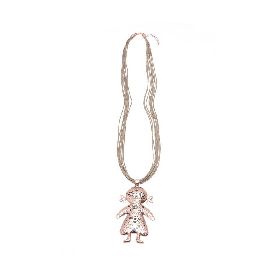 LONG PENDANT NECKLACE METAL