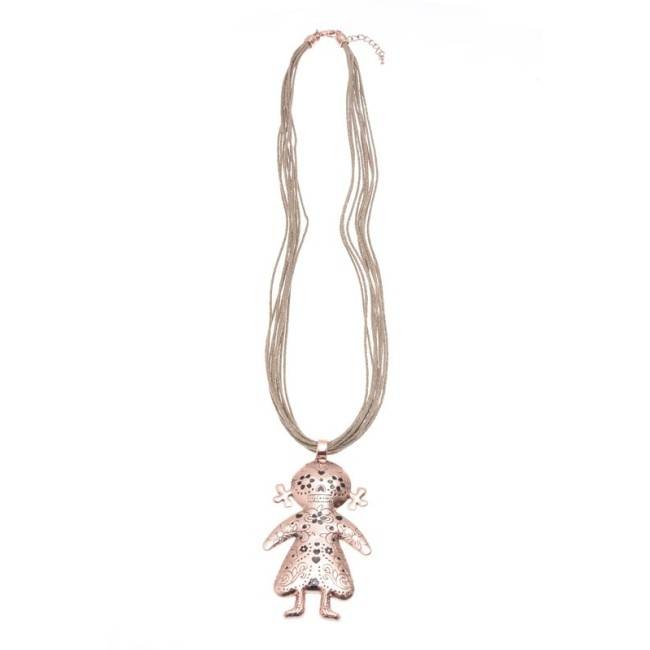 LONG PENDANT NECKLACE METAL