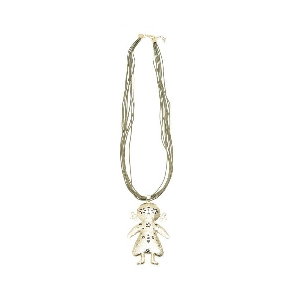 COLLAR LARGO COLG. METAL