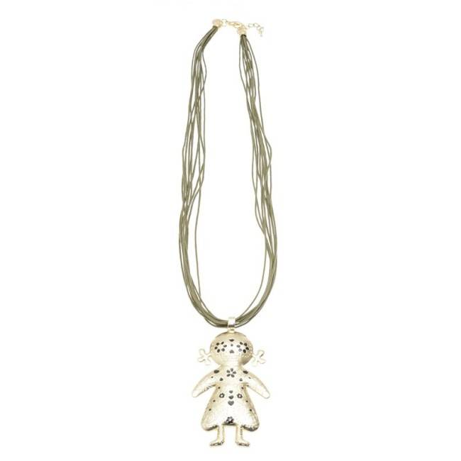 LONG PENDANT NECKLACE METAL