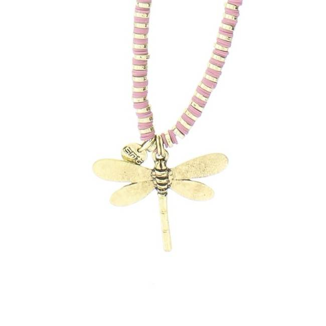 COLLAR LARGO FIMO COLG. METAL