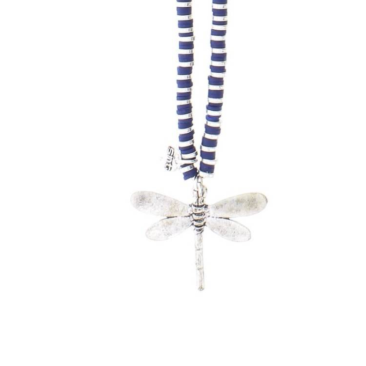 COLLAR LARGO FIMO COLG. METAL