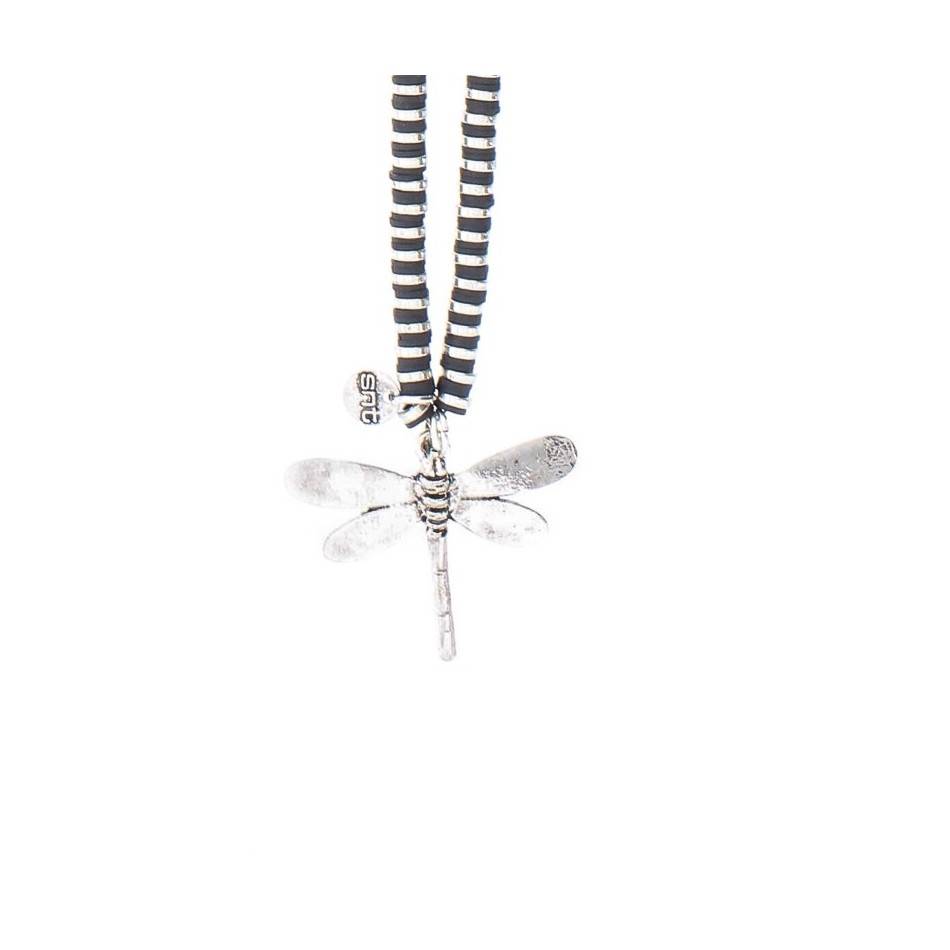 COLLAR LARGO FIMO COLG. METAL
