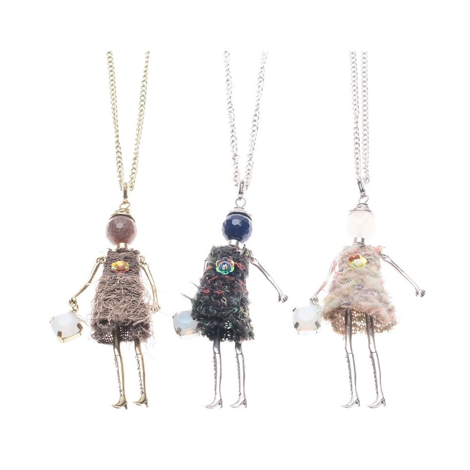 LONG NECKLACE DOLL HANGING