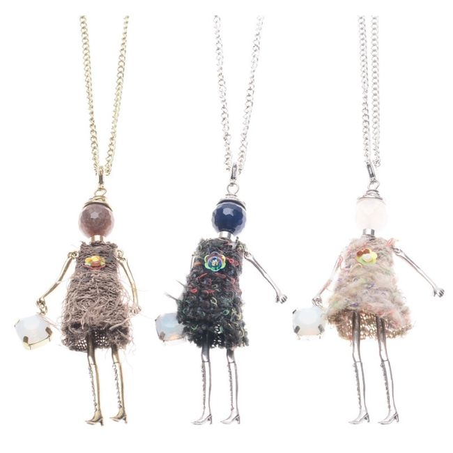 LONG NECKLACE DOLL HANGING