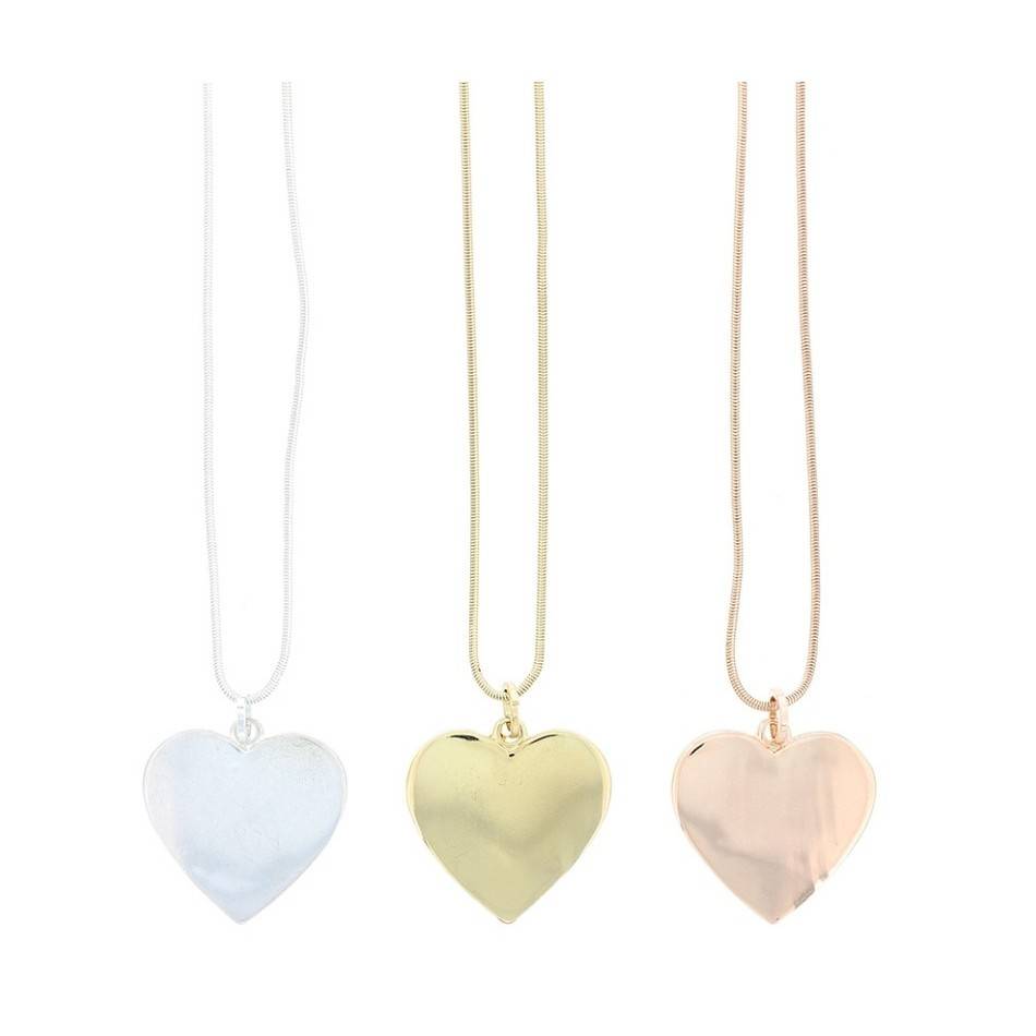 LONG PENDANT NECKLACE METAL
