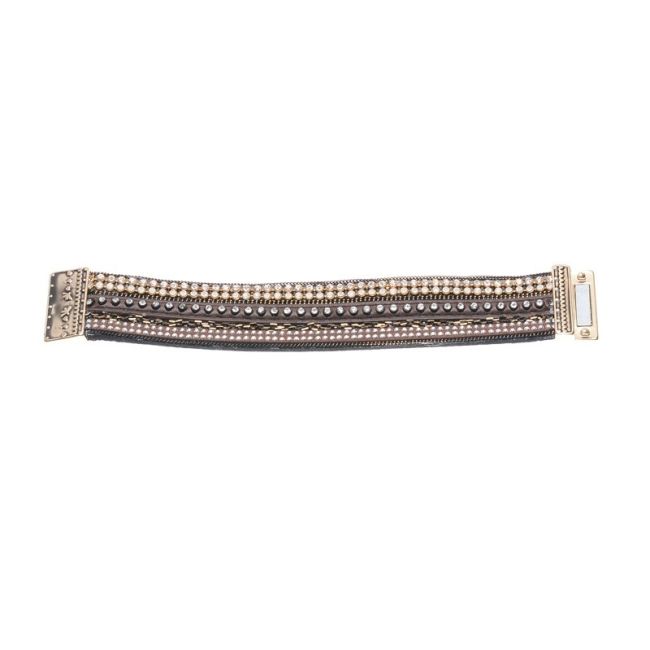 BEADS LEATHER BRACELET