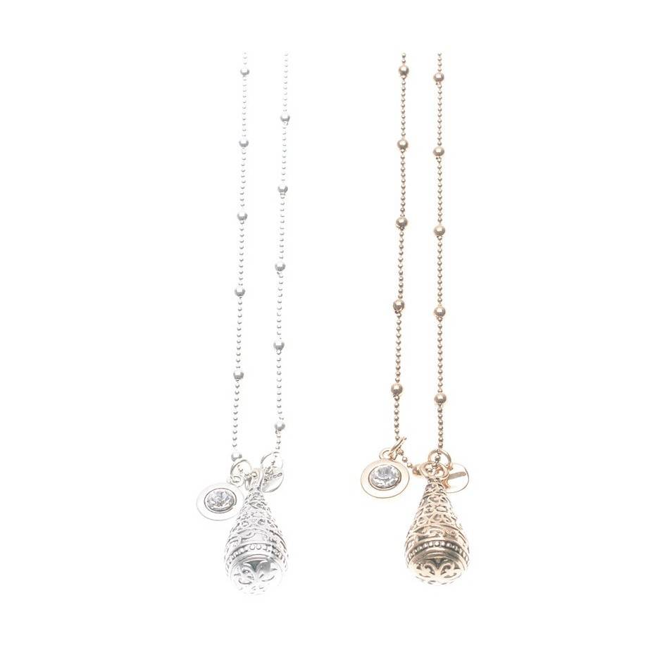 LONG PENDANT NECKLACE METAL