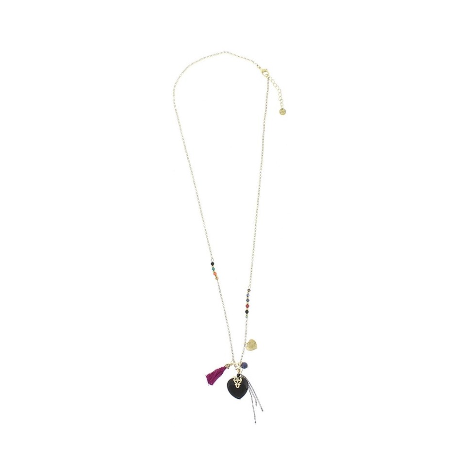 COLLAR LARGO COLG PIEDRAS