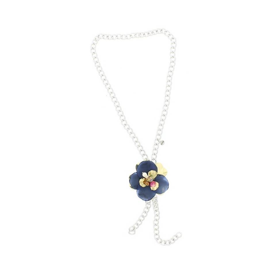 COLLAR LARGO CADENA COLG. FLOR