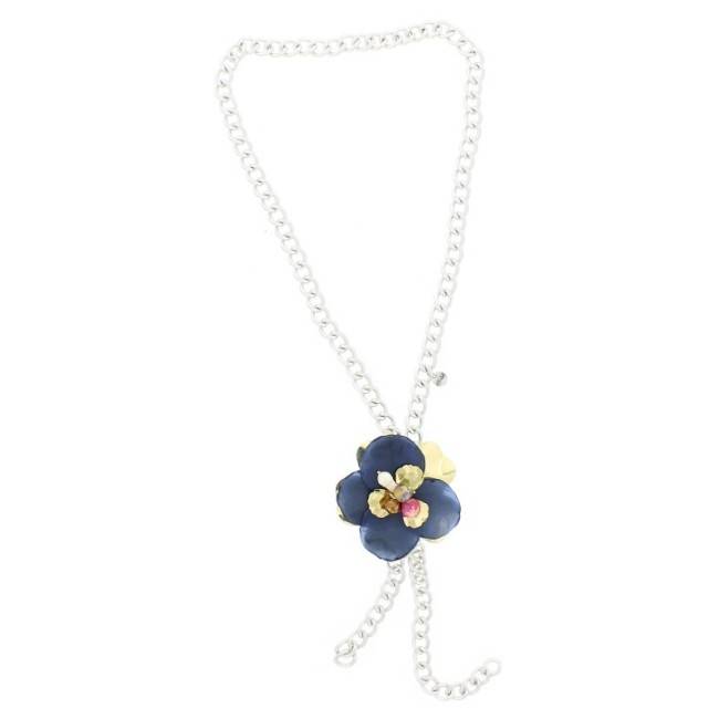 COLLAR LARGO CADENA COLG. FLOR