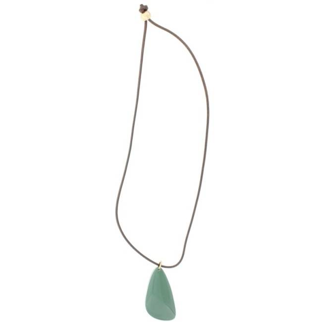LONG PENDANT NECKLACE RESIN