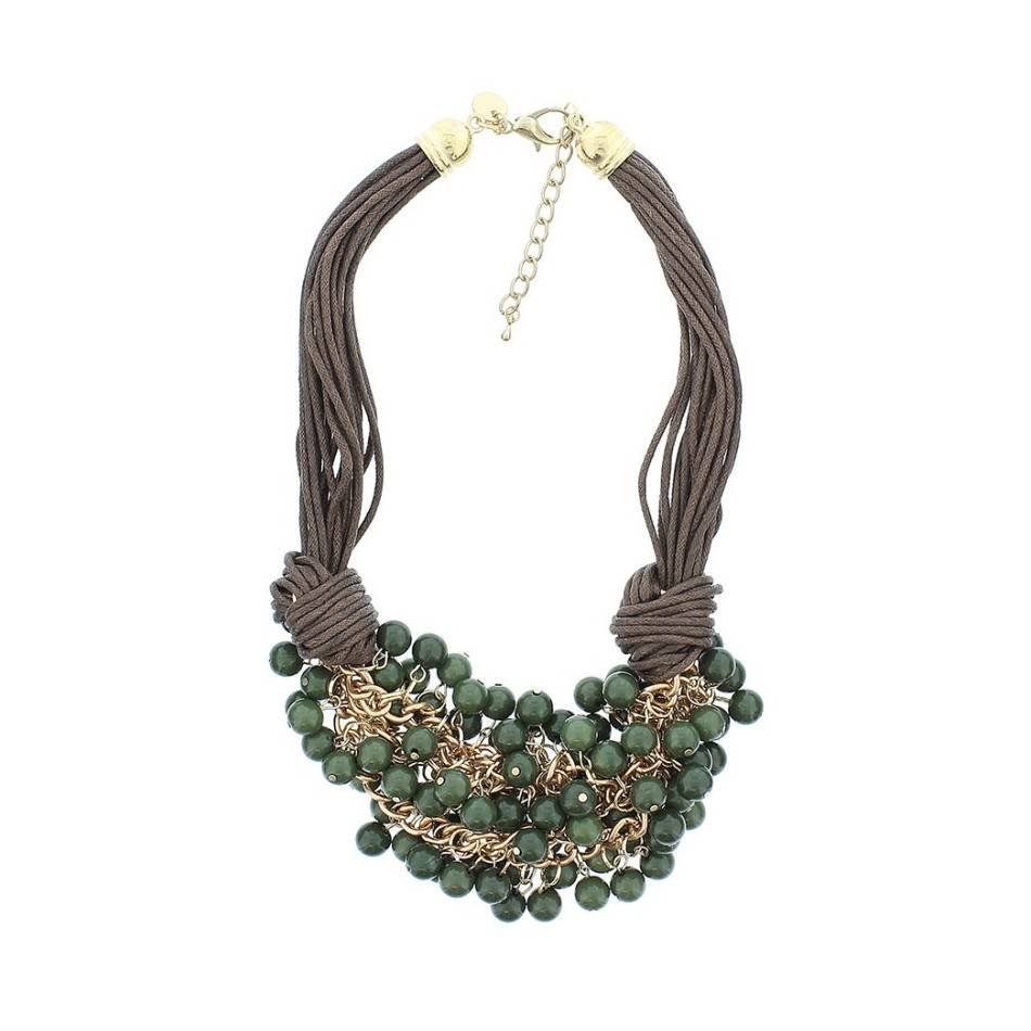 GARGANTILLA CORDONES CUENTAS