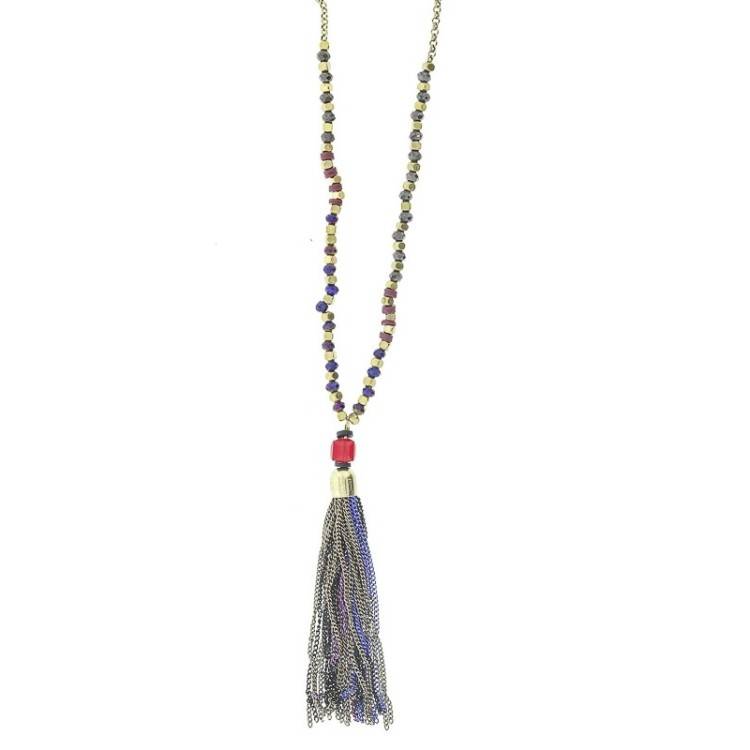 COLLAR LARGO COLG. FLECO