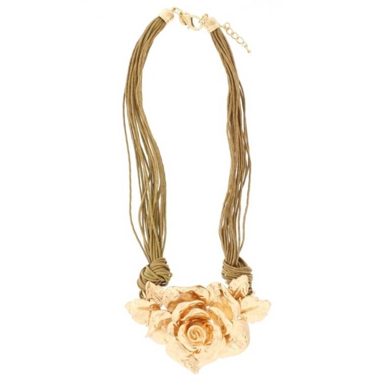 GARGANTILLA FLOR METAL 2