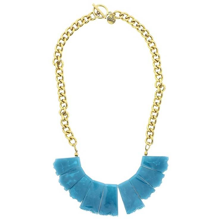 RESIN CHAIN SHORT NECKLACE 2