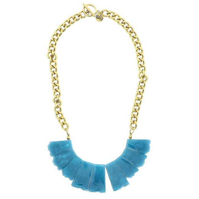 RESIN CHAIN SHORT NECKLACE