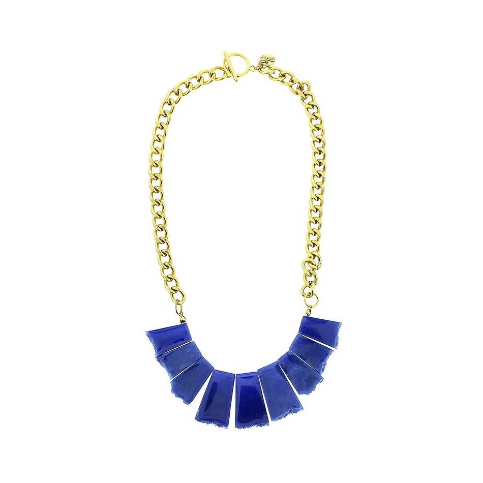 RESIN CHAIN SHORT NECKLACE