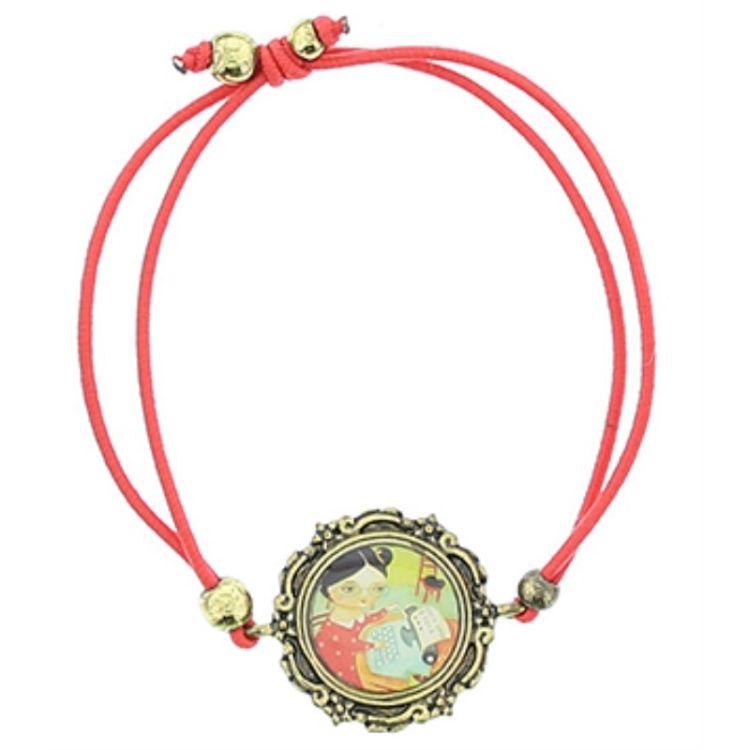 ENAMEL METAL ELASTIC BRACELET 2